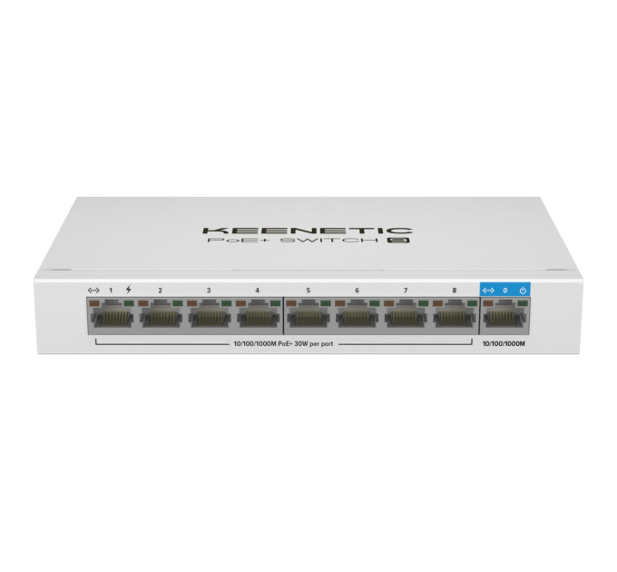 Комутатор  Keenetic PoE Plus Switch 9 (KN-4710)