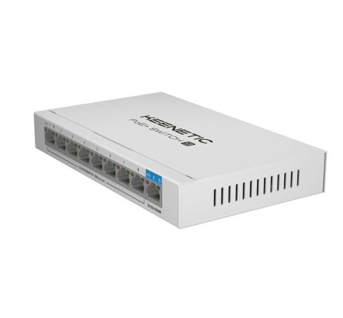 Комутатор  Keenetic PoE Plus Switch 9 (KN-4710)