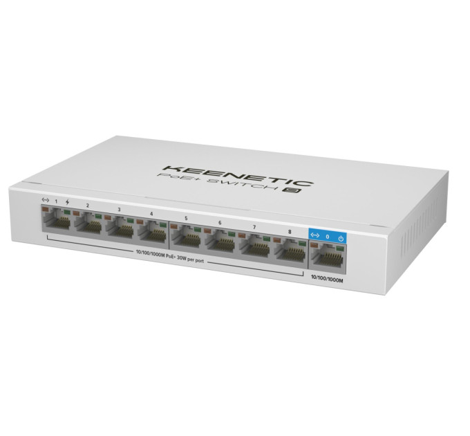 Комутатор  Keenetic PoE Plus Switch 9 (KN-4710)