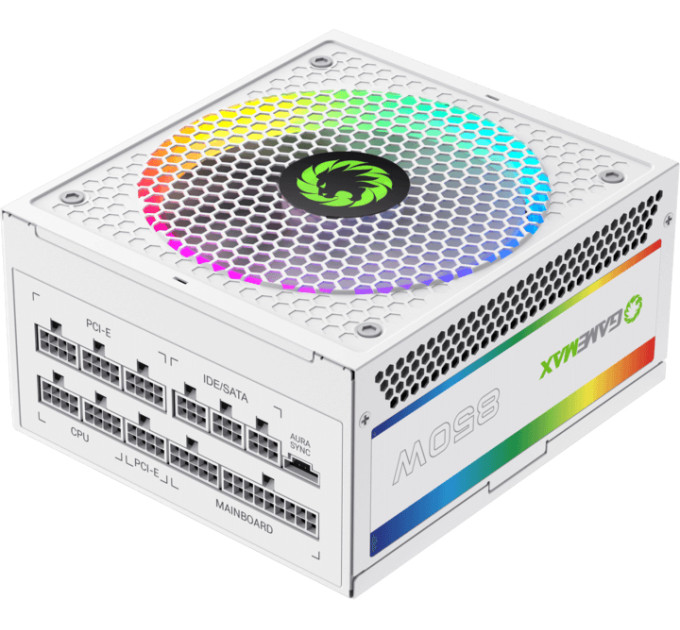 Блок живлення  GameMax RGB850 PRO White (RGB850 PRO WH)