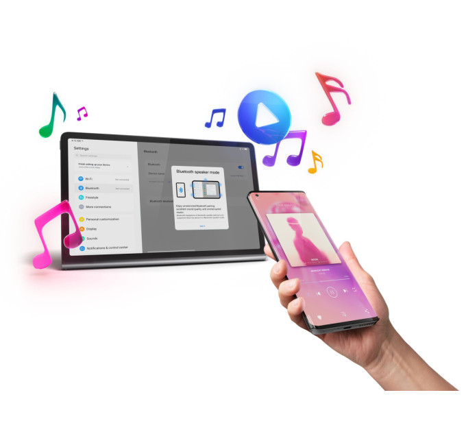 Планшет  Lenovo Tab Plus TB351FU 8/128GB Luna Grey (ZADX0094UA)