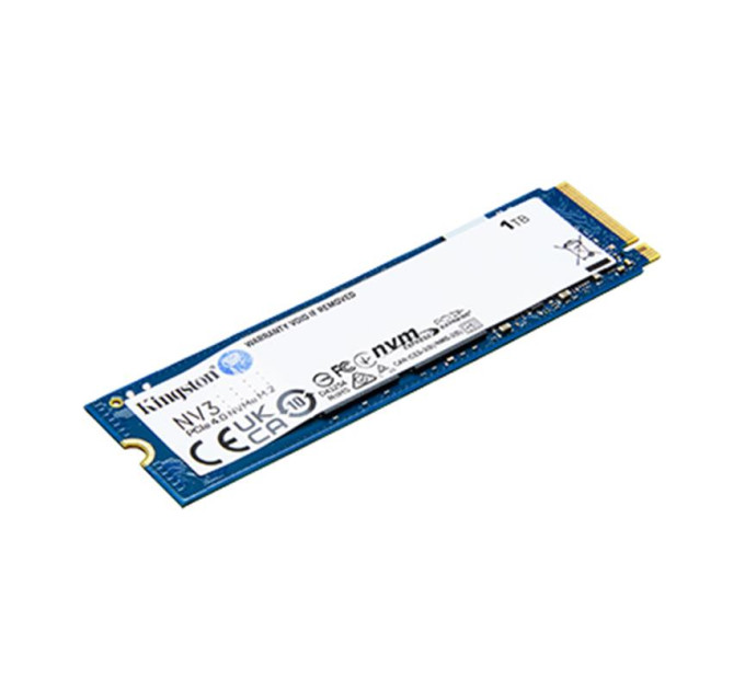 SSD накопичувач Kingston 1TB M.2 NVMe NV3 M.2 2280 PCIe Gen4.0 x4 (SNV3S/1000G)