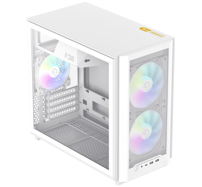 Корпус  Gamemax F36 WH White with window