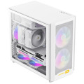 Корпус  Gamemax F36 WH White with window