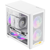 Корпус  Gamemax F36 WH White with window
