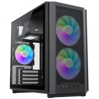 Корпус  Gamemax F36 BK Black with window