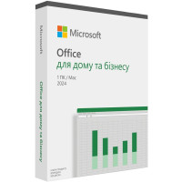 Офісний додаток  Microsoft Office Home and Business 2024 Ukrainian Only Mdls (EP2-06693)