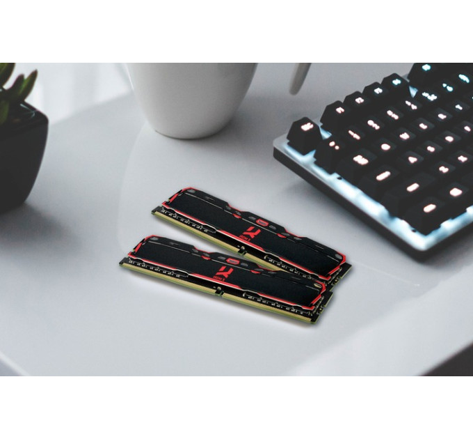 Модуль пам'яті   DDR4 2x16GB/3200 Goodram Iridium X Black (IR-X3200D464L16A/32GDC)