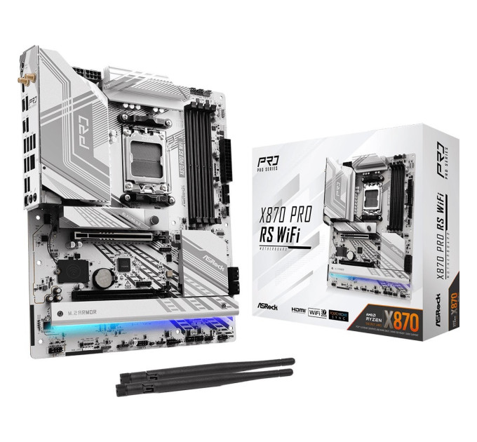 Материнська плата  AsRock X870 PRO RS WIFI