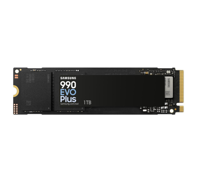 SSD накопичувач 1ТB Samsung 990 EVO Plus M.2 2280 PCIe 5.0 x4 NVMe V-NAND TLC (MZ-V9S1T0BW)