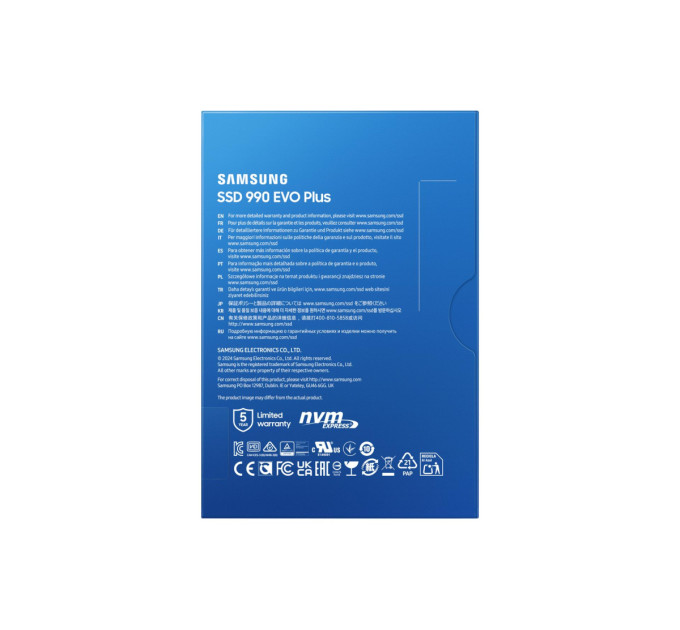 Накопичувач SSD  M.2 2280 2TB 990 EVO Plus Samsung (MZ-V9S2T0BW)