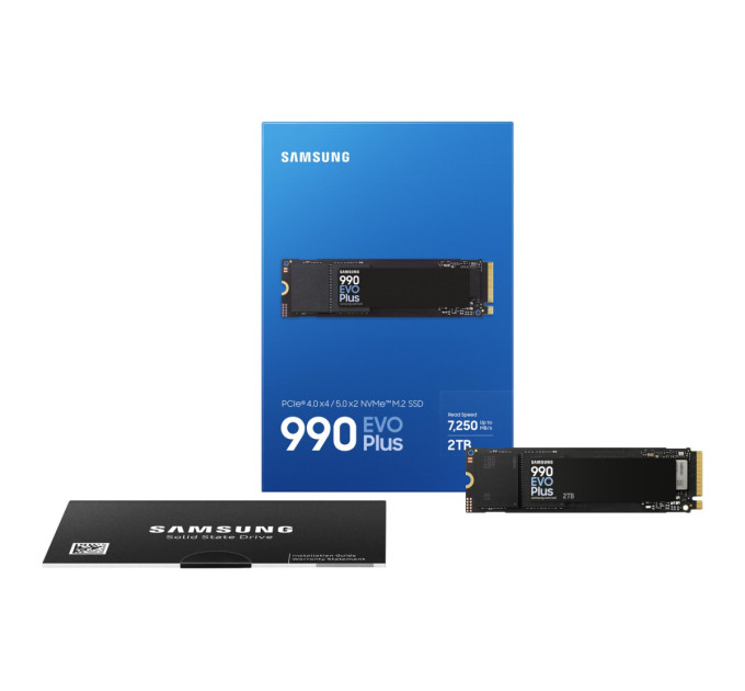 Накопичувач SSD  M.2 2280 2TB 990 EVO Plus Samsung (MZ-V9S2T0BW)