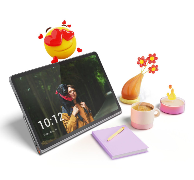 Планшет  Lenovo Tab Plus TB351FU 8/256GB Luna Grey (ZADX0145UA) + Case