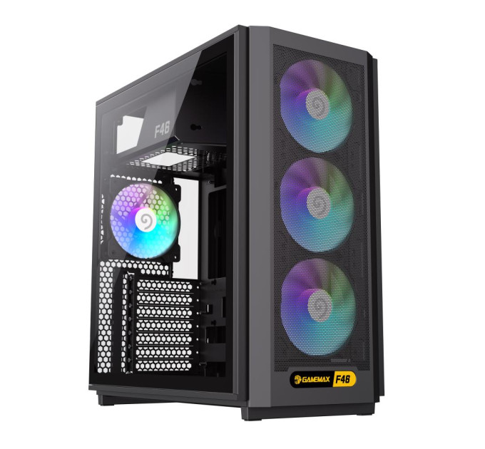 Корпус  GameMax F46 Black без БЖ
