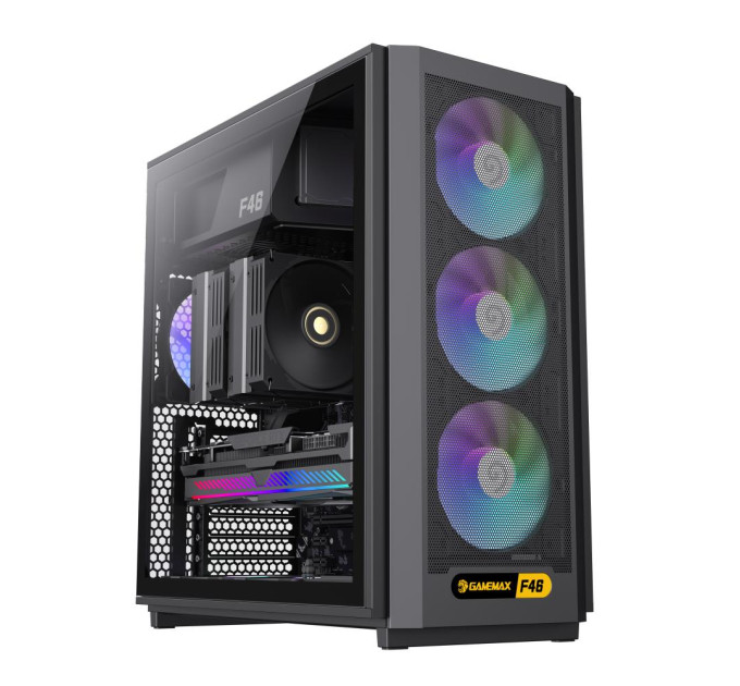 Корпус  GameMax F46 Black без БЖ