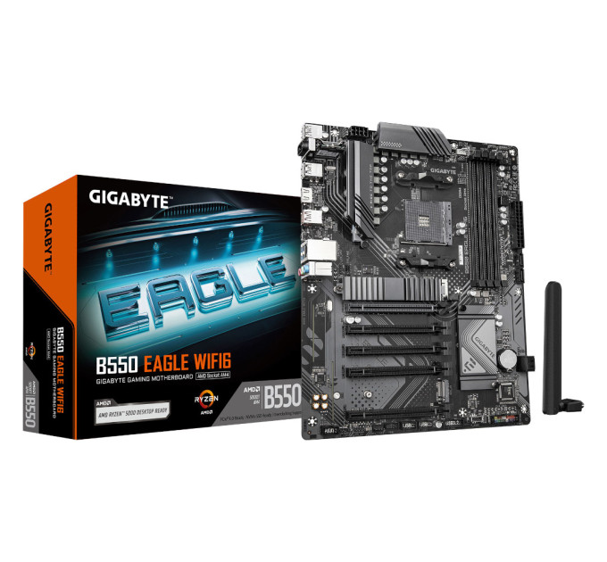 Материнська плата  Gigabyte B550 EAGLE WIFI6