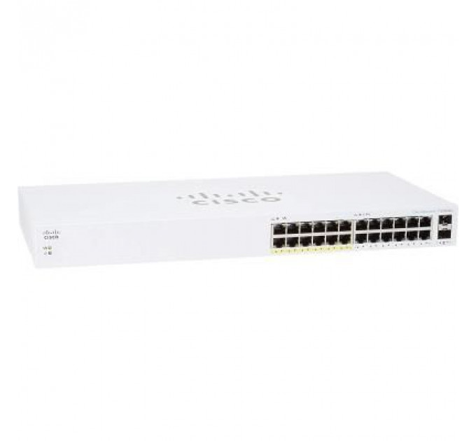 Комутатор мережевий Cisco CBS110-24PP-EU