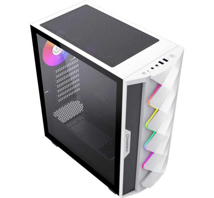 Корпус  GameMax Diamond CP White без БЖ (White Diamond CP)