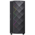 Корпус  GameMax Diamond CP Black без БЖ (Black Diamond CP)