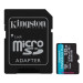 Карта пам'яті MicroSDXC  512GB UHS-I/U3 Class 10 Kingston Canvas Go! Plus R200/W160MB/s + SD-адаптер