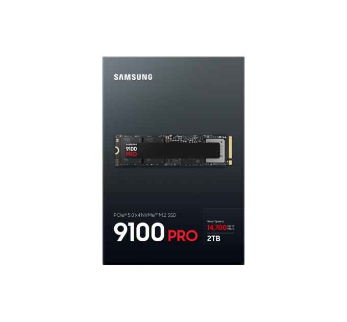 SSD-накопичувач Samsung 9100 Pro 2TB M.2 PCIe 5.0 x4 V-NAND TLC (MZ-VAP2T0BW)