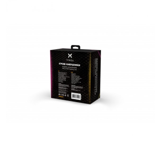 Vinga Навушники Vinga HSCU-100 Gaming LED Black (HSCU-100)