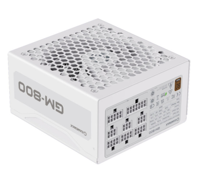 Блок живлення  Gamemax 800W (GM-800 Modular white)