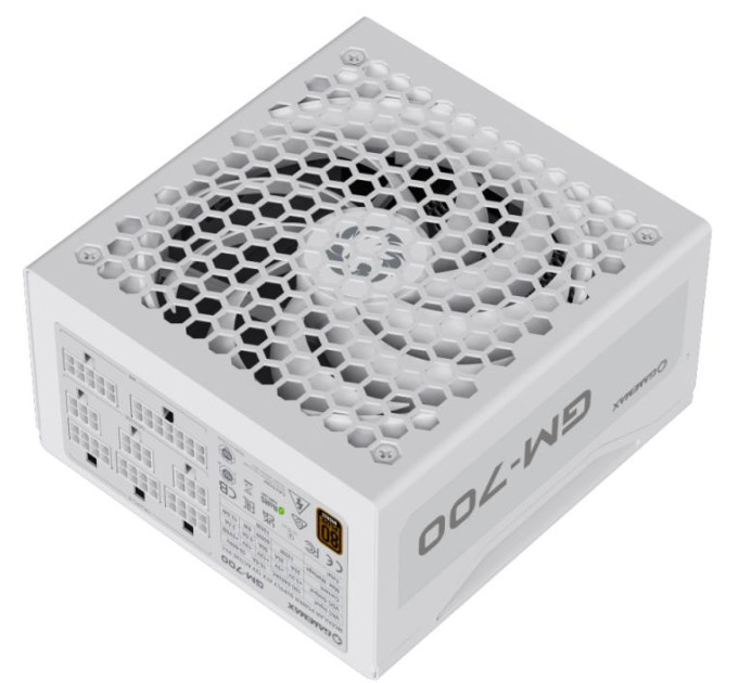 Блок живлення  Gamemax 700W (GM-700 Modular white)