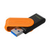 Флешка  Kingston DataTraveler Exodia S 256GB Black/Orange (DTXS/256GB)