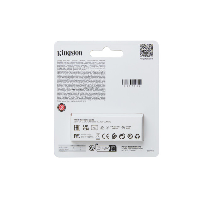 Флешка  Kingston DataTraveler Exodia S 64GB Black (DTXS/64GB)