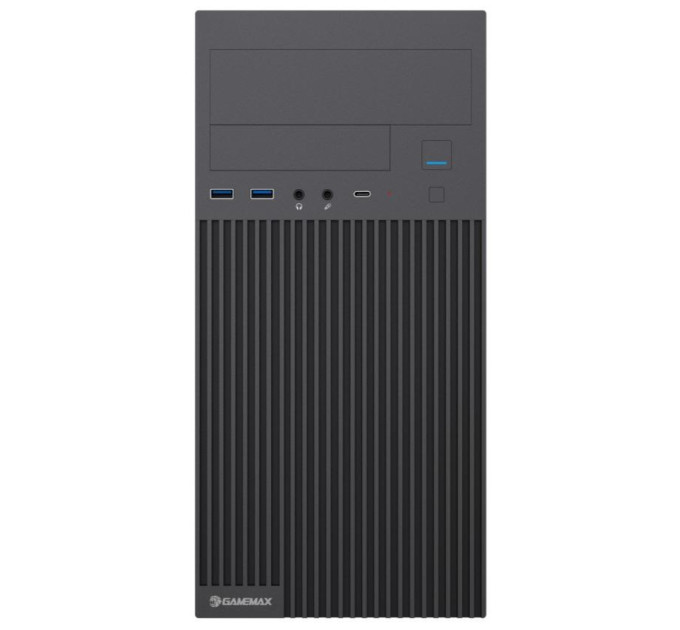 Корпус  Gamemax MT-321-NP-2U3 Black