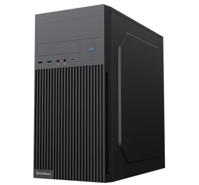 Корпус  Gamemax MT-321-NP-2U3 Black