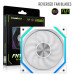 Кулер  Gamemax FN12A-N2-RW White