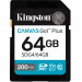 Карта пам'яті  Kingston SDXC 64GB Canvas Go! Plus G4 Class 10 UHS-I U3 V30 (SDG4/64GB)