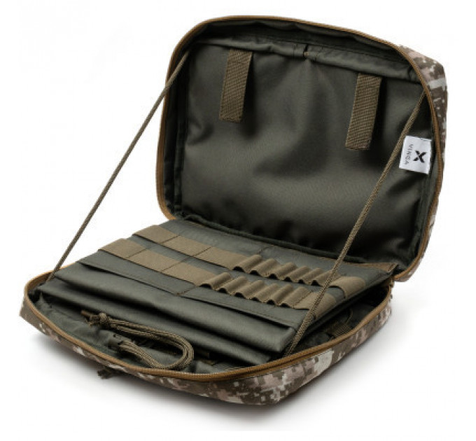 Чохол до планшета Vinga Tactical Military universal 10-11" MOLLE, Oxford 600D, pixel (VTB11UTMOP)