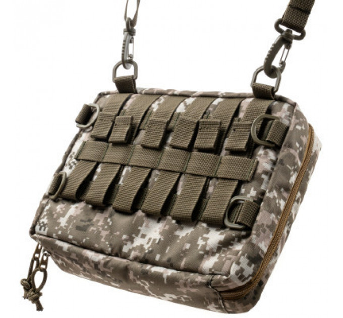 Чохол до планшета Vinga Tactical Military universal 10-11" MOLLE, Oxford 600D, pixel (VTB11UTMOP)