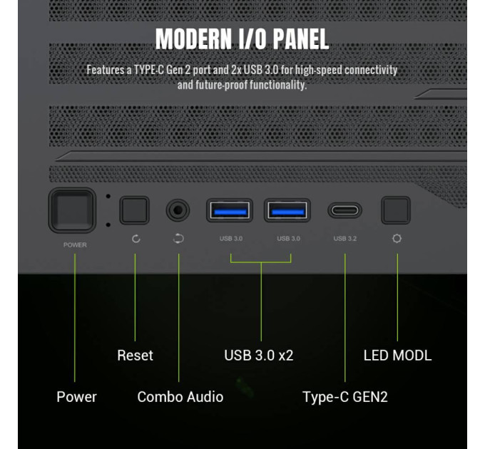 Корпус  GameMax LEADER 2 BK без БЖ