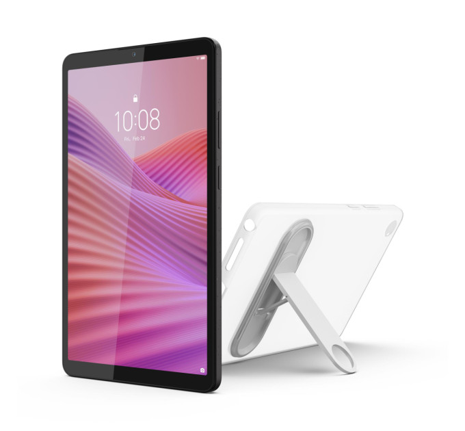 Планшет  Lenovo Tab One TB305XU 4/128GB 4G Luna Grey + Clear Case (ZAF10098UA)