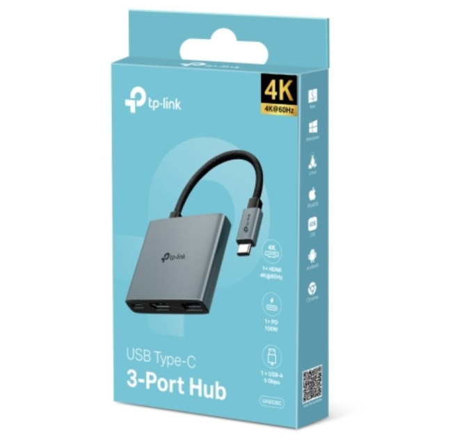 USB-хаб  TP-Link UH3020C 3in1
