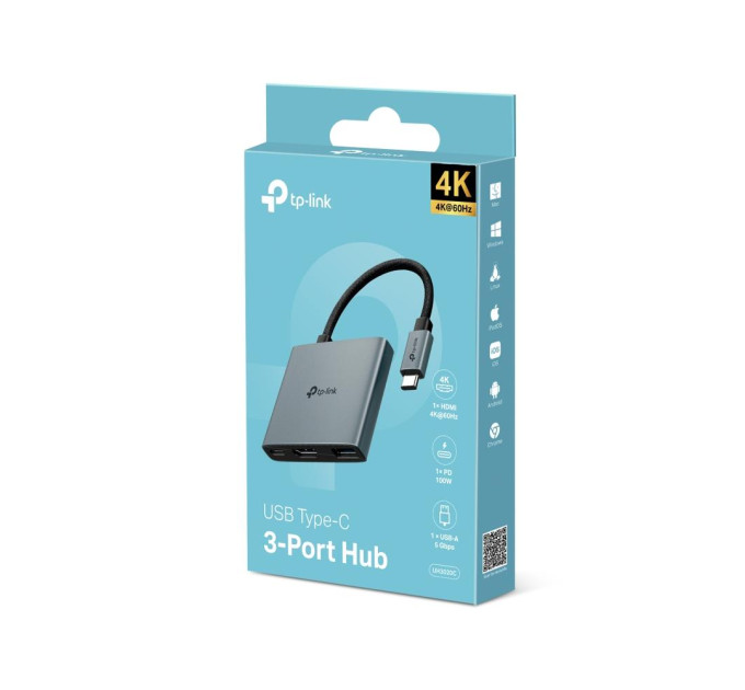 USB-хаб  TP-Link UH3020C 3in1