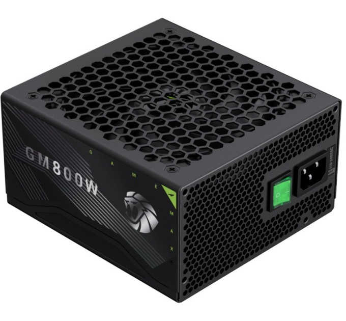 Блок живлення  Gamemax 800W GM 800B Fully Modular Black (GM 800B Fully-modular New)