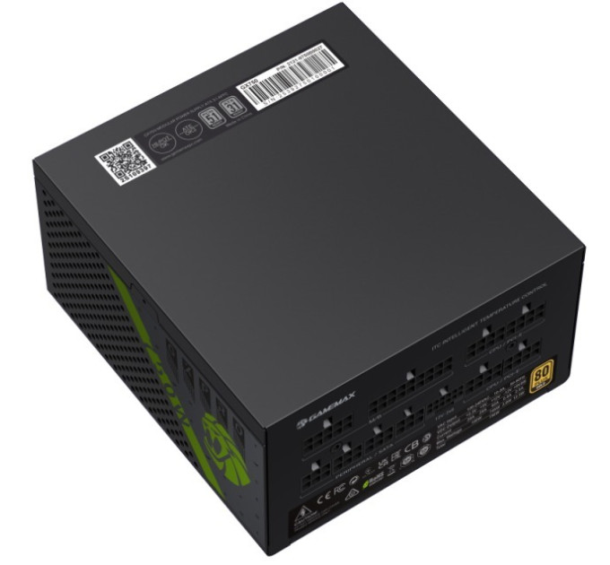 Блок живлення  Gamemax 750W GX 750 Pro BK (GX-750 PRO BK(ATX3.1PCIe5.1))