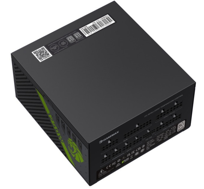 Блок живлення  Gamemax 1250W GX-1250 Pro (GX-1250 PRO BK(ATX3.1PCIe5.1))