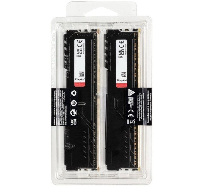 Оперативна пам’ять  Kingston FURY (ex. HyperX) Beast XMP Black DDR4 2x8GB (KF432C16BBK2/16WP)