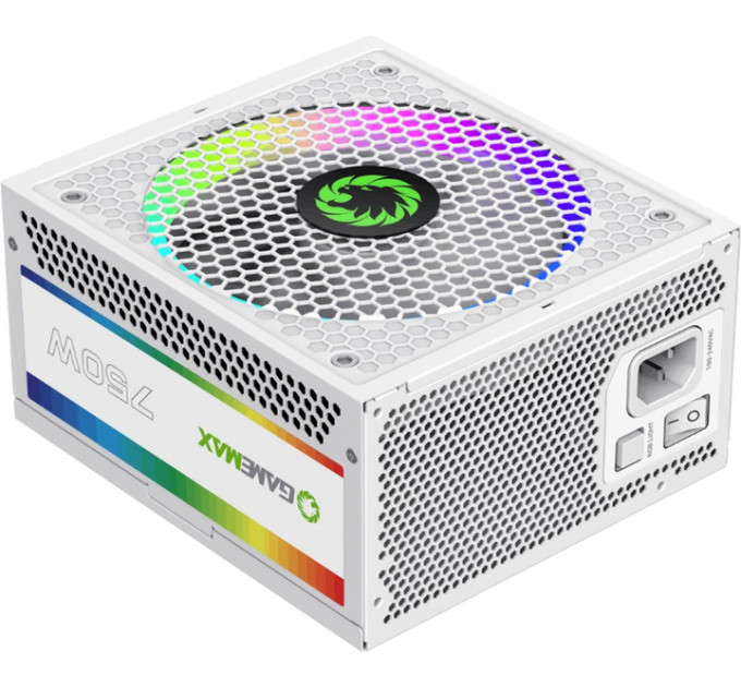 Блок живлення  GameMax RGB 750 PRO WH (ATX3.1PCIe5.1)