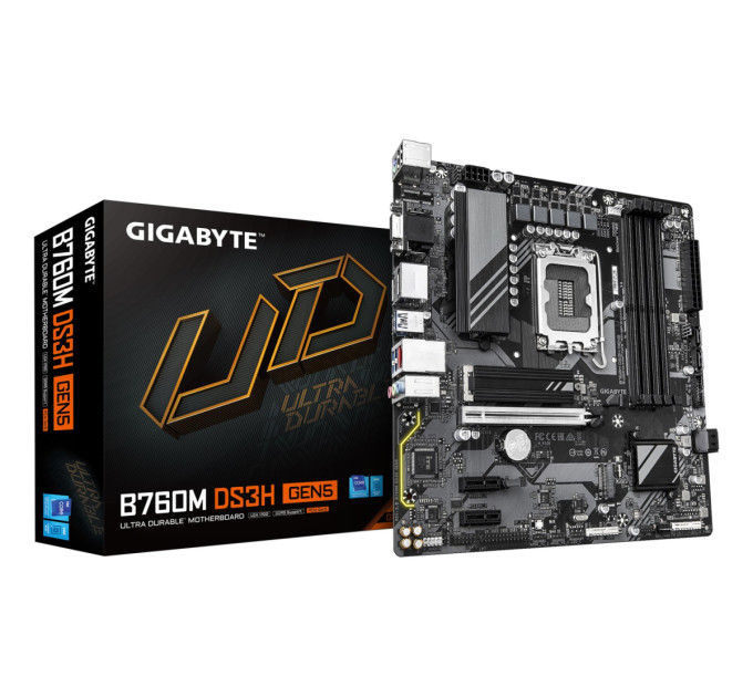 Материнська плата  Gigabyte B760M DS3H GEN5