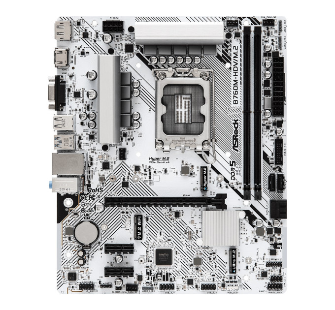 Материнська плата  AsRock B760M-HDV/M.2
