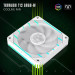 Кулер для корпусу  GameMax Tornado T12 ARGB-W 120*120*25 3pin