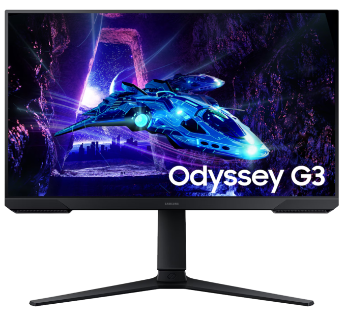 Монітор  Samsung 24" Odyssey G3 LS24DG300 (LS24DG300EIXUA)