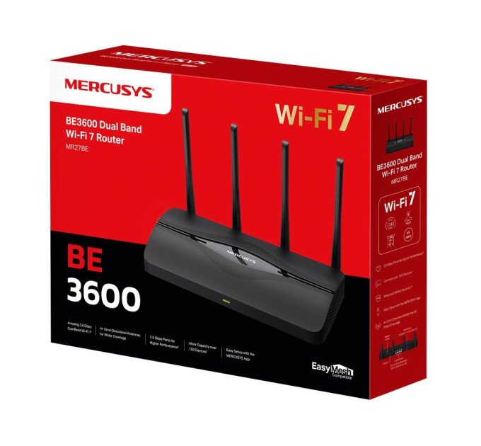 Маршрутизатор  Wi-Fi Mercusys MR27BE